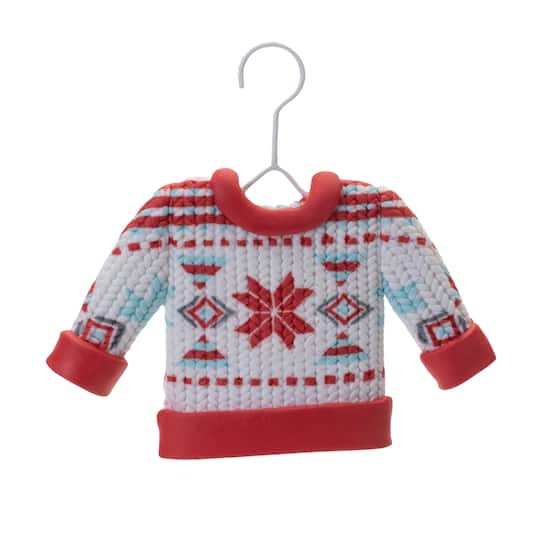 Nordic Stocking & Sweater Ornaments Set